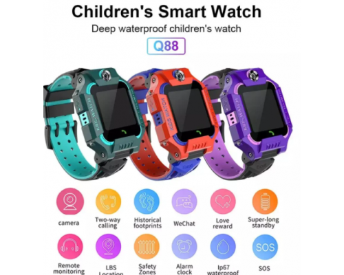 Умные часы Smart Baby Watch Q88S оптом
