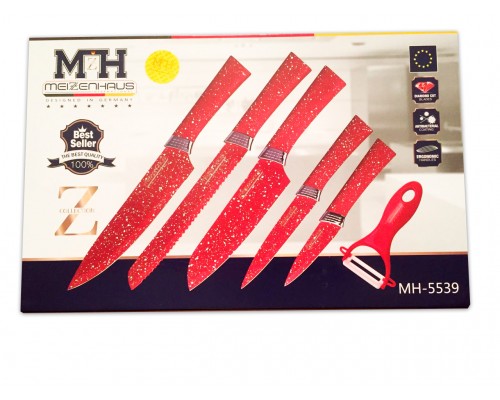 Набор из 6 ножей Meizenhaus MH-5539 оптом