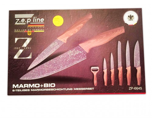 Набор из 6 ножей ZEP line ZP-6645 оптом