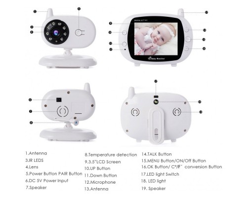 Видеоняня Wireless 2.4GHz digital video camera оптом