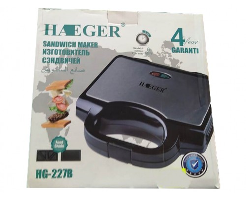 Гриль сэндвичница HAEGER HG-227B оптом
