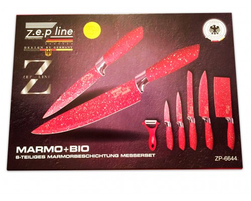 Набор из 6 ножей ZEP line ZP-6644 оптом