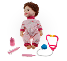 Кукла малыш с подвижной мимикой оптом
