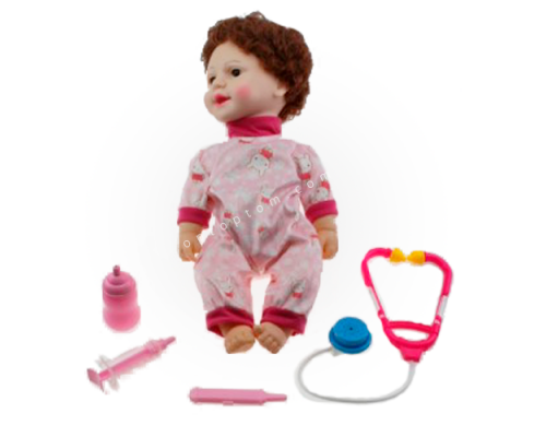 Кукла малыш с подвижной мимикой оптом