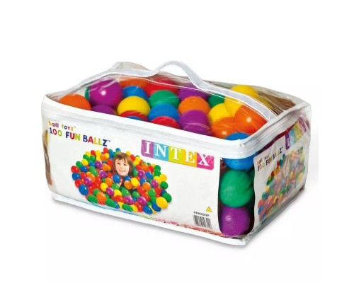 Набор шариков мячей для игровых центров INTEX FUN BALLZ оптом