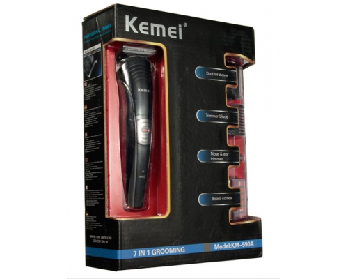 Машинка для стрижки волос kemei 590A 7 in 1 оптом
