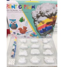 Детский набор для окрашивания гипса Gypsum paint оптом