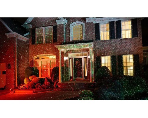 Лазерный проектор Star Shower Laser Light лазерная подсветка для дома оптом 