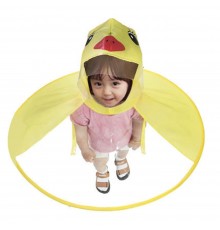 Детский дождевик с капюшоном утенок размер М оптом