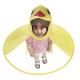Детский дождевик с капюшоном утенок размер М оптом