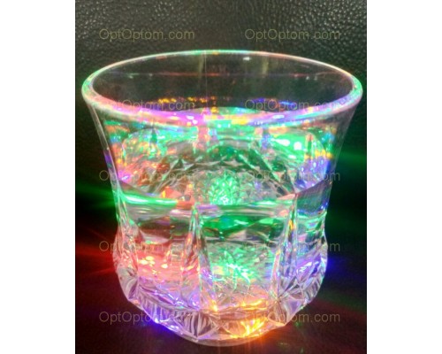 Светящийся Новогодний стакан Inductive rainbow COLOR CUR оптом