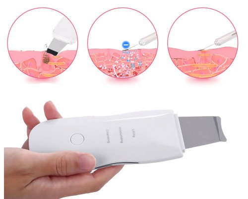 Ультразвуковой прибор для чистки лица Sonic Skin Scrubber скруббер оптом
