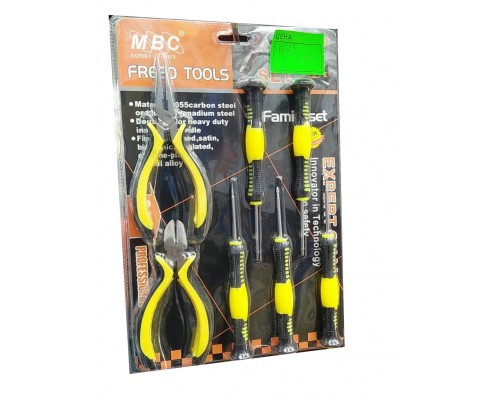 Набор инструментов для точных работ MBC Freed Tools 7 предметов оптом