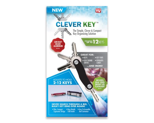 Органайзер для ключей Clever key (Ключница) оптом