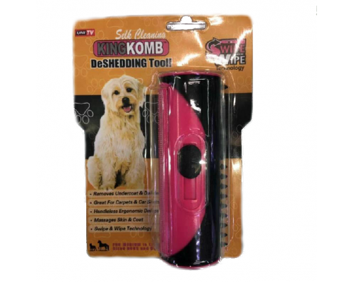 Щетка расческа для собаки KING KOMB deshedding tool оптом