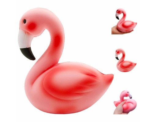 Сквиши Розовый фламинго оптом