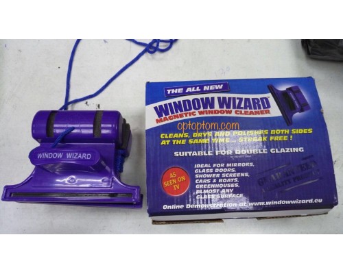 Магнитная щетка для мытья окон Window Wizard оптом
