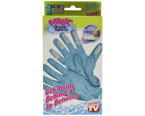 Перчатки - щетка Magic Bristle Gloves оптом