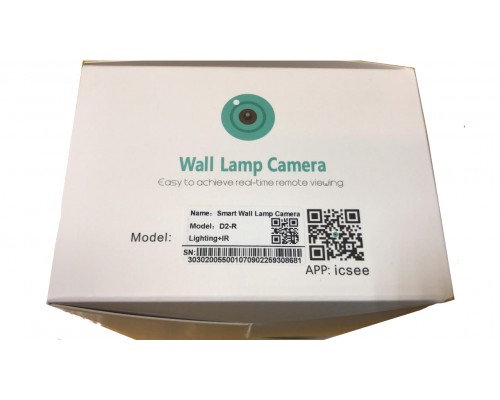 Уличная камера видеонаблюдения Wall lamp camera D2-R оптом
