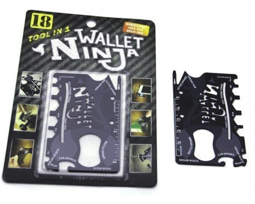 Мультитул wallet ninja 18 в 1 оптом
