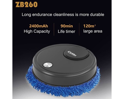 Умный робот-пылесос для сухой и влажной уборки ZB260L Smart Mute оптом