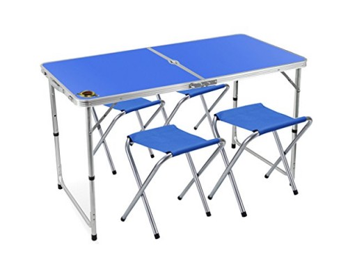 Раскладной стол для пикника и 4 стула FOLDING TABLE оптом
