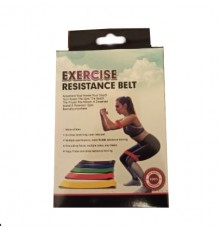 Набор из 5 эспандеров для фитнеса Exercise Resistance Belt оптом