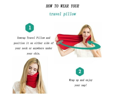 Подушка для путешествий Travel Pillow unisex оптом