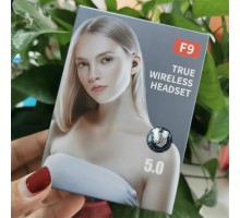 Беспроводные наушники F9 True wireless headset 5.0 оптом