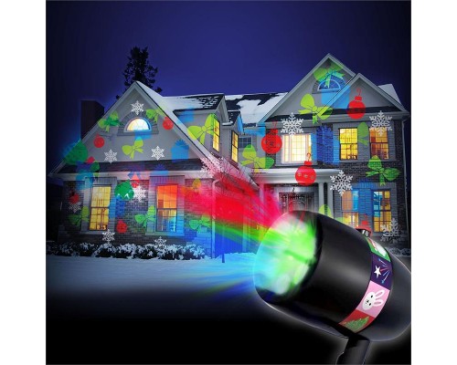 Лазерный проектор slide full color holiday slides оптом