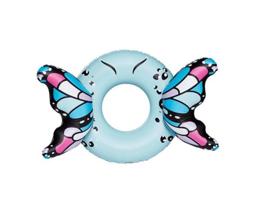 Надувной круг с крыльями бабочки 160х110см оптом