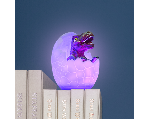 3d светильник ночник динозавр в яйце оптом