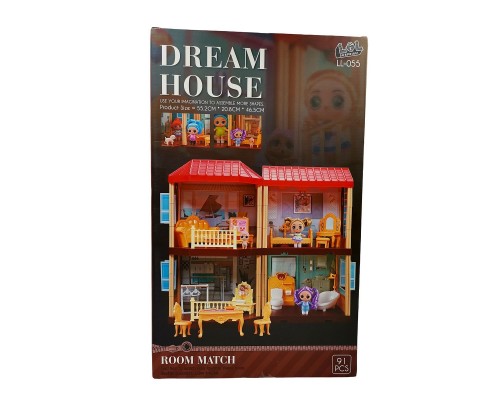 Кукольный домик Dream house 91 pcs оптом