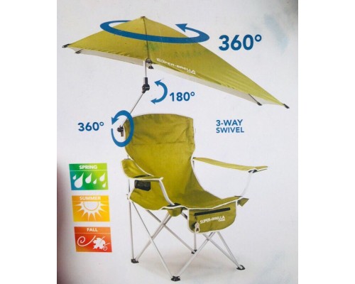 Раскладной стул с зонтом SUPER BRELLA CHAIR оптом