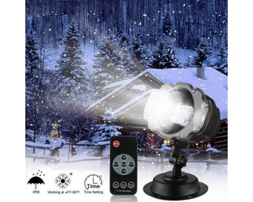 Лазерный проектор snow flower lamp оптом