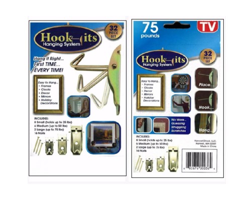 Настенные крепления крючки Hook-Its Hanging System Reviews оптом